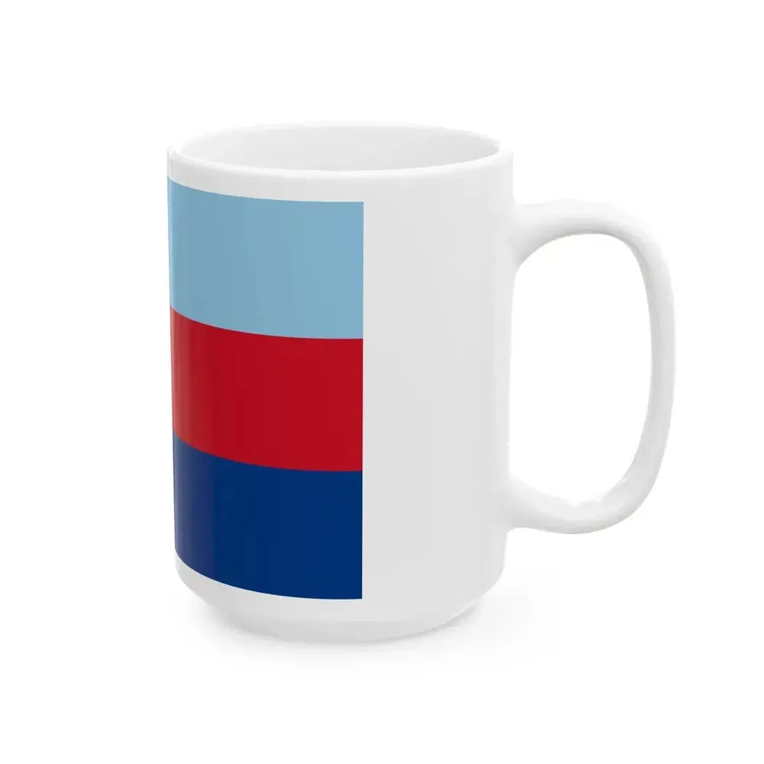 Ensign of the South African Defence Force 1947-1981 (South Africa) White Coffee Mug - Go Mug Yourself