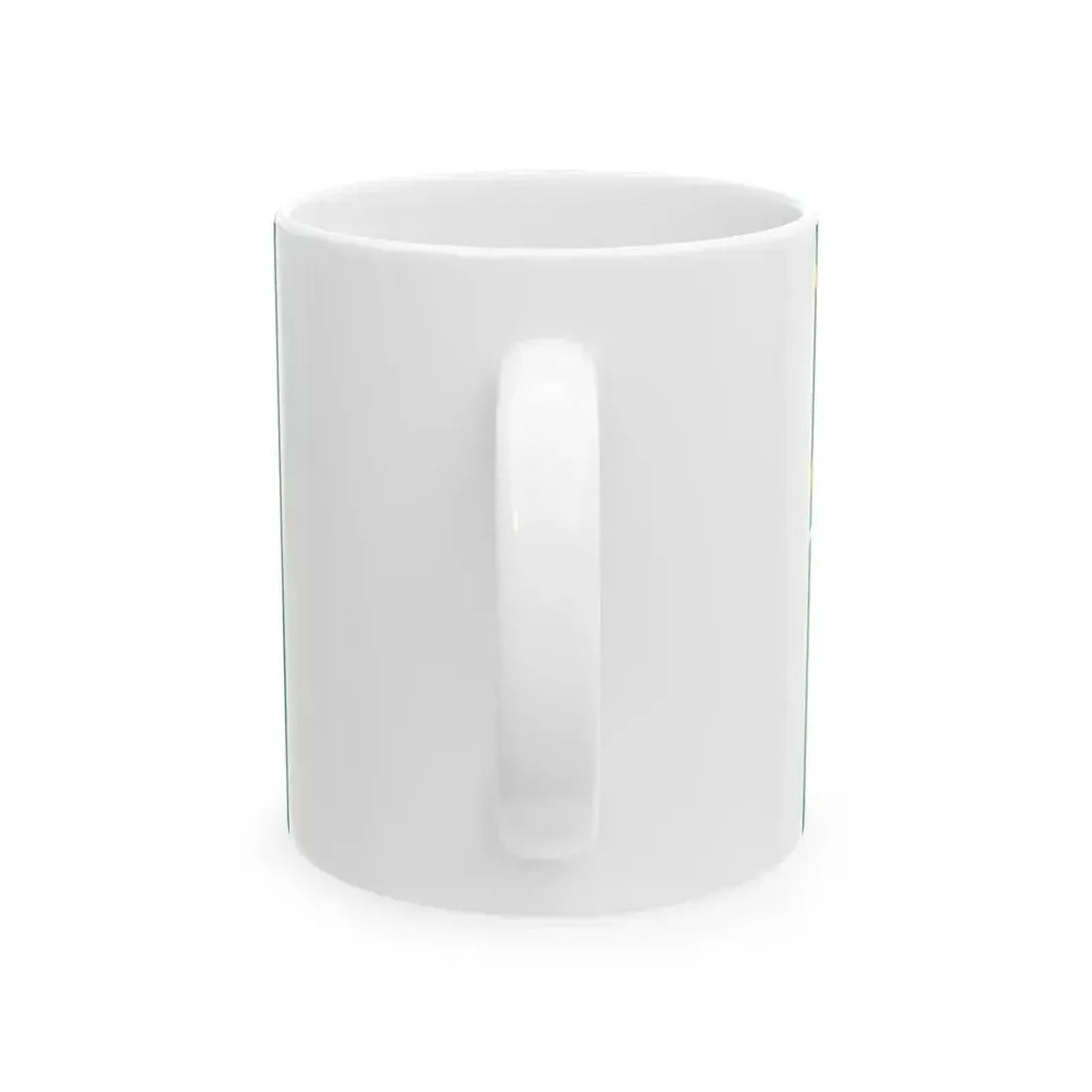Ensign of the South African National Defence Force 1994-2003 (South Africa) White Coffee Mug - Go Mug Yourself