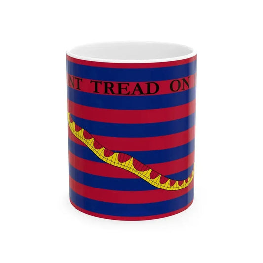 Ensign of the South Carolina Navy (United States) White Coffee Mug 11oz - Go Mug Yourself