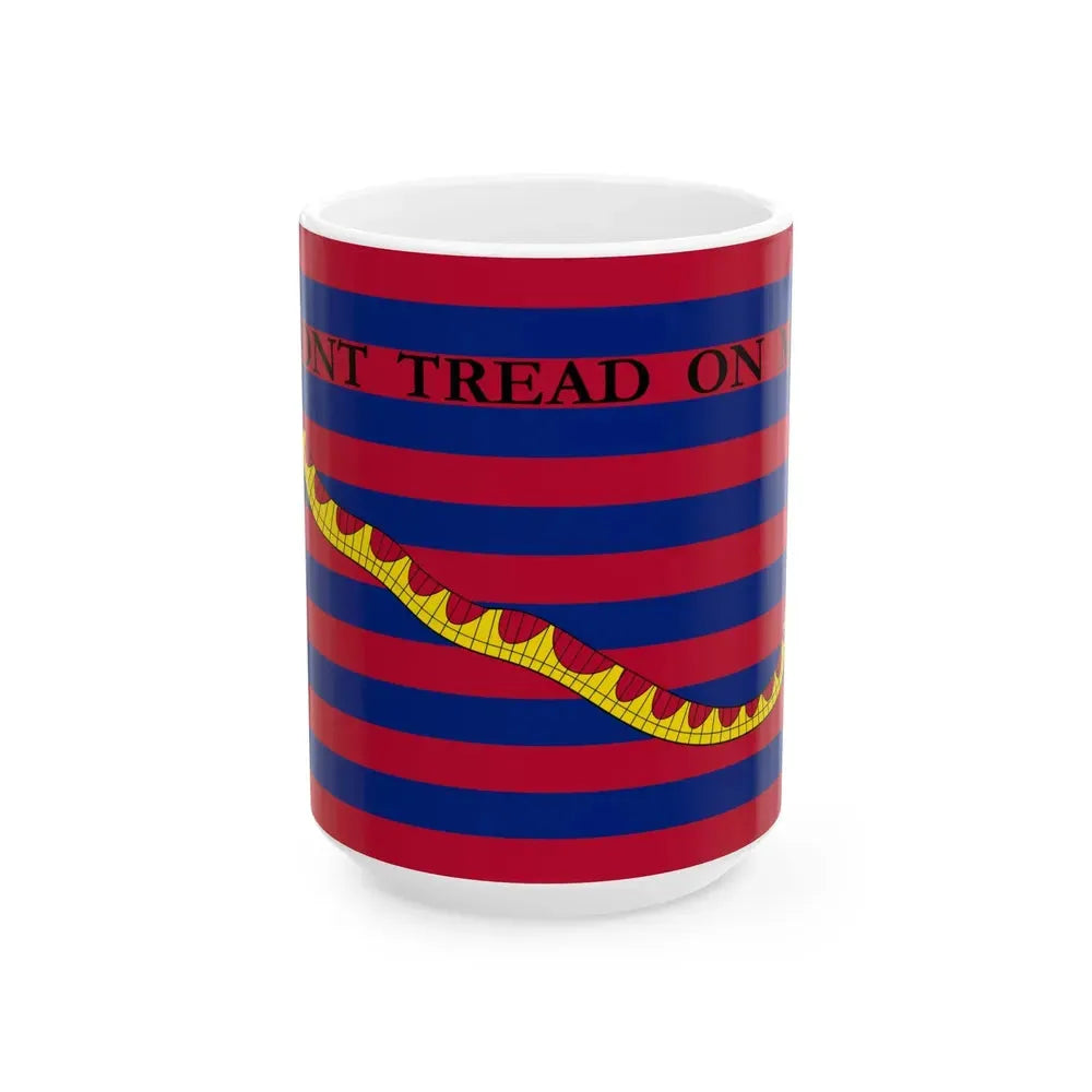 Ensign of the South Carolina Navy (United States) White Coffee Mug 15oz - Go Mug Yourself