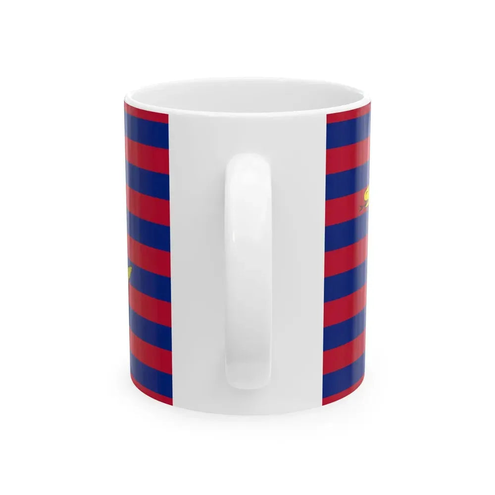 Ensign of the South Carolina Navy (United States) White Coffee Mug - Go Mug Yourself