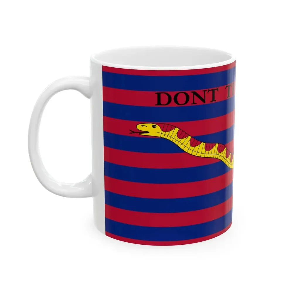 Ensign of the South Carolina Navy (United States) White Coffee Mug - Go Mug Yourself