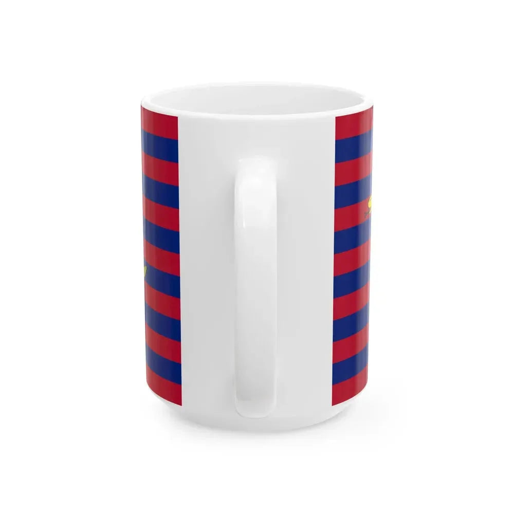 Ensign of the South Carolina Navy (United States) White Coffee Mug - Go Mug Yourself