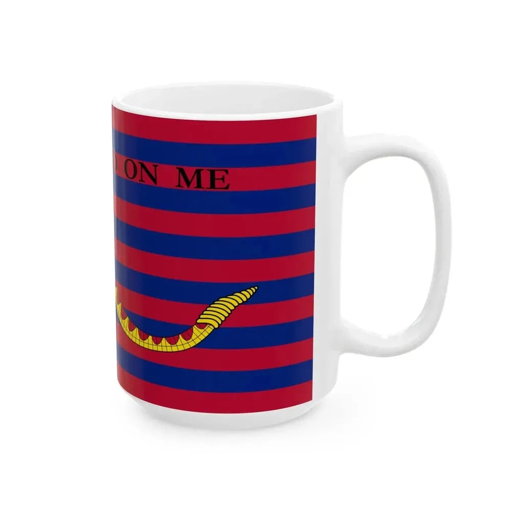 Ensign of the South Carolina Navy (United States) White Coffee Mug - Go Mug Yourself