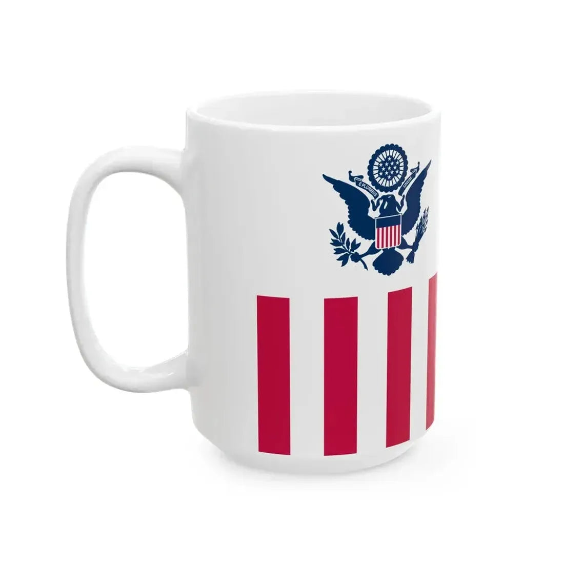 Ensign of the United States Coast Guard (United States) White Coffee Mug - Go Mug Yourself