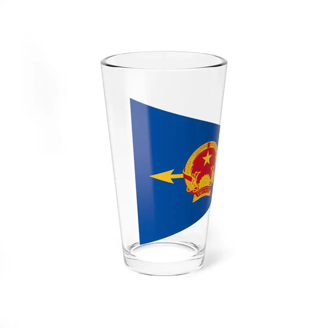 Ensign of the Vietnam Coast Guard (Vietnam) Pint Glass 16oz - Go Mug Yourself