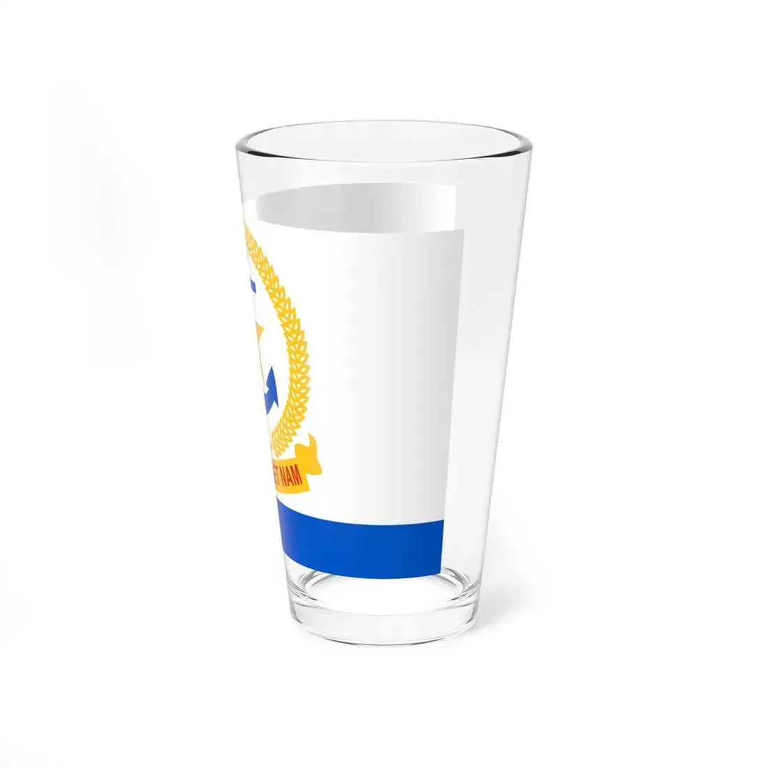 Ensign of Vietnam Peoples Navy (Vietnam) Pint Glass 16oz - Go Mug Yourself