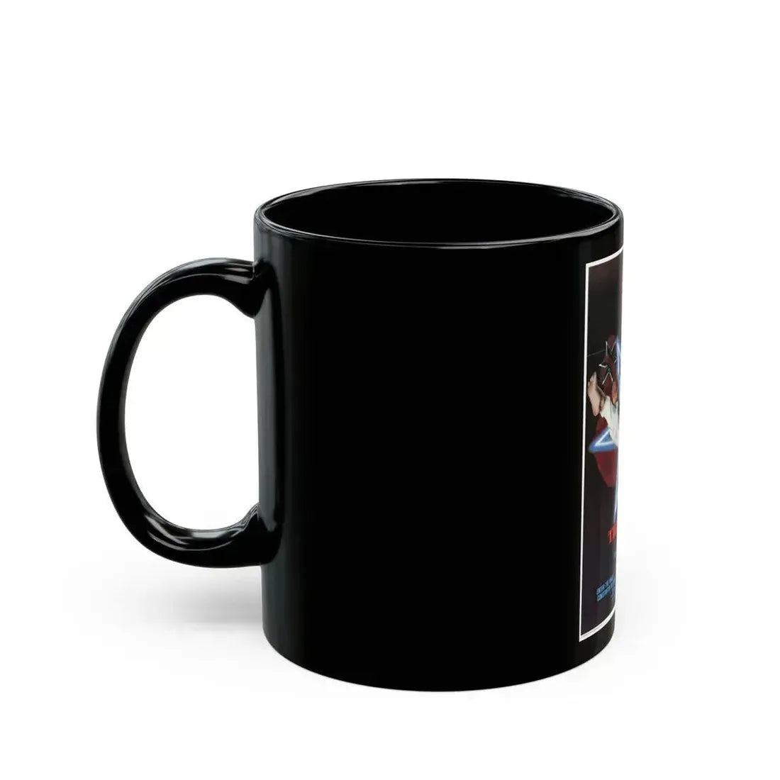 ENTER THE NINJA 1981 Movie Poster - Black Coffee Mug - Go Mug Yourself