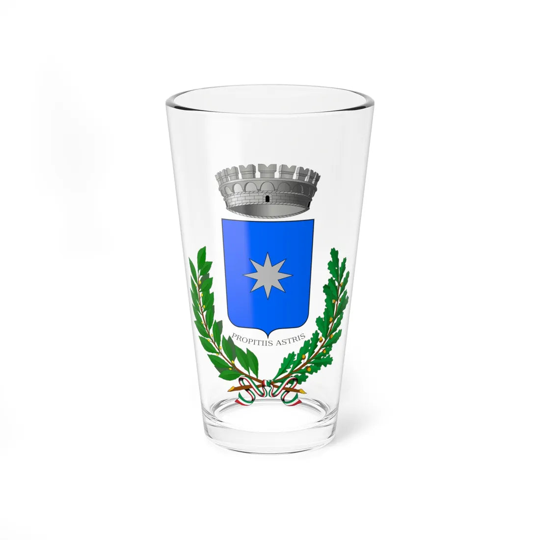Entracque-Stemma (Italy) (Coat of Arms) Pint Glass 16oz 16oz - Go Mug Yourself