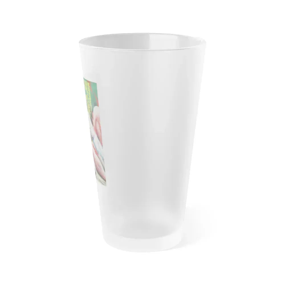 ENTRAILS OF A BEAUTIFUL WOMAN 1986 Movie Poster - Frosted Pint Glass 16oz - Go Mug Yourself
