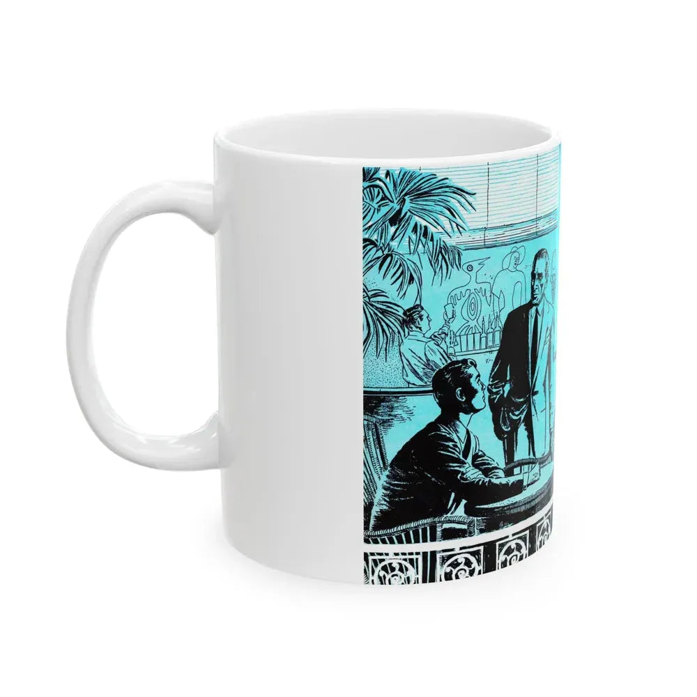 Episode in Haiti, Bluebook, August 1952 - White Coffee Mug - Go Mug Yourself