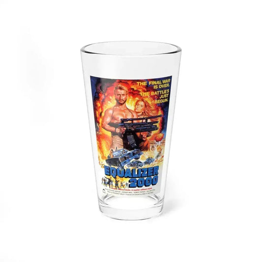 EQUALIZER 2000 1987 Movie Poster - Pint Glass 16oz 16oz - Go Mug Yourself