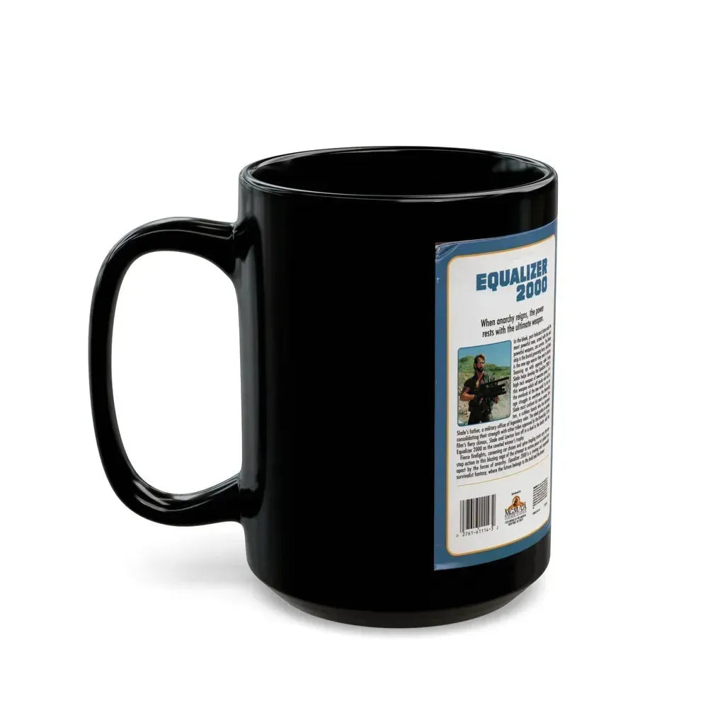 EQUALIZER 2000 (VHS COVER) - Black Coffee Mug - Go Mug Yourself
