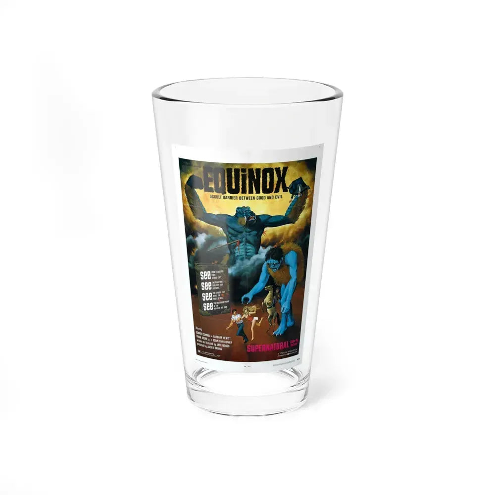 EQUINOX 1970 Movie Poster - Pint Glass 16oz 16oz - Go Mug Yourself