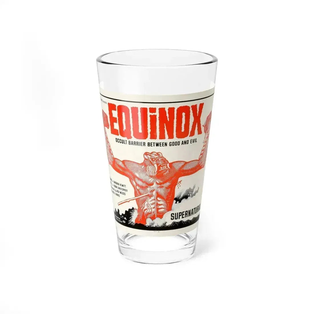 EQUINOX (2) 1970 Movie Poster - Pint Glass 16oz 16oz - Go Mug Yourself