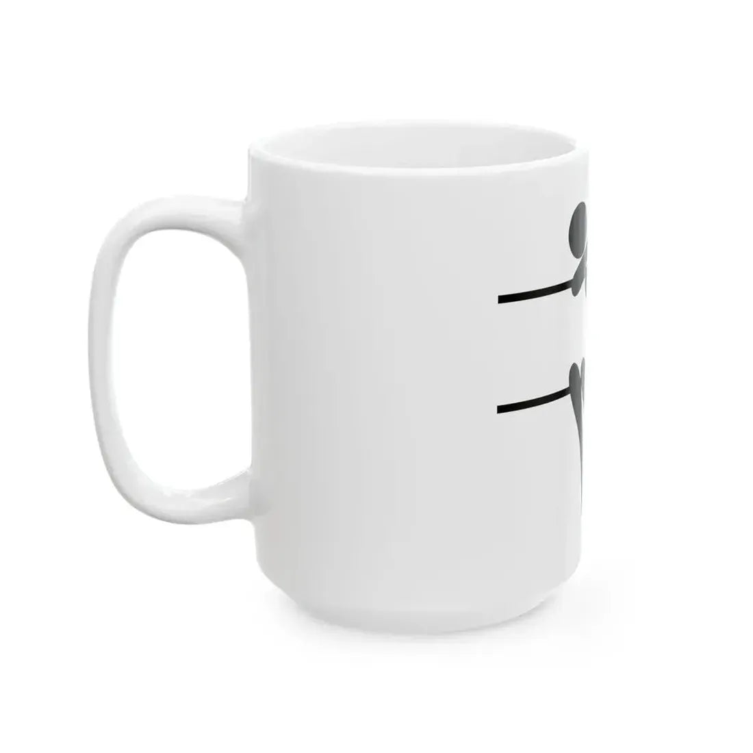 Equipe de France de volley-ball (France) White Coffee Mug - Go Mug Yourself