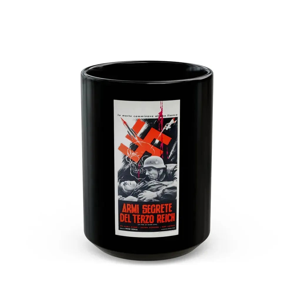ER GING AN MEINER SEITE 1961 Movie Poster - Black Coffee Mug 15oz - Go Mug Yourself