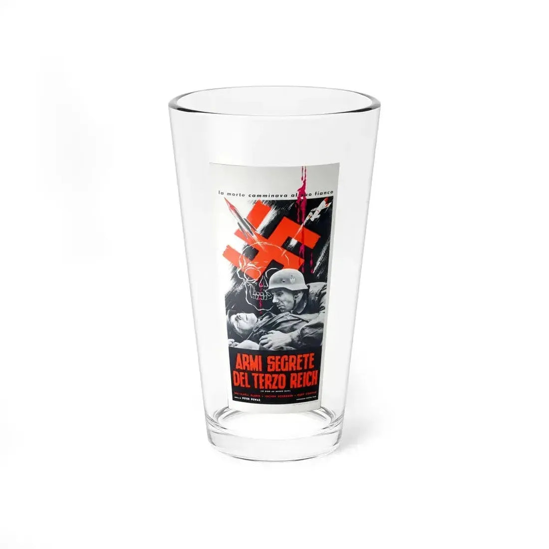 ER GING AN MEINER SEITE 1961 Movie Poster - Pint Glass 16oz 16oz - Go Mug Yourself