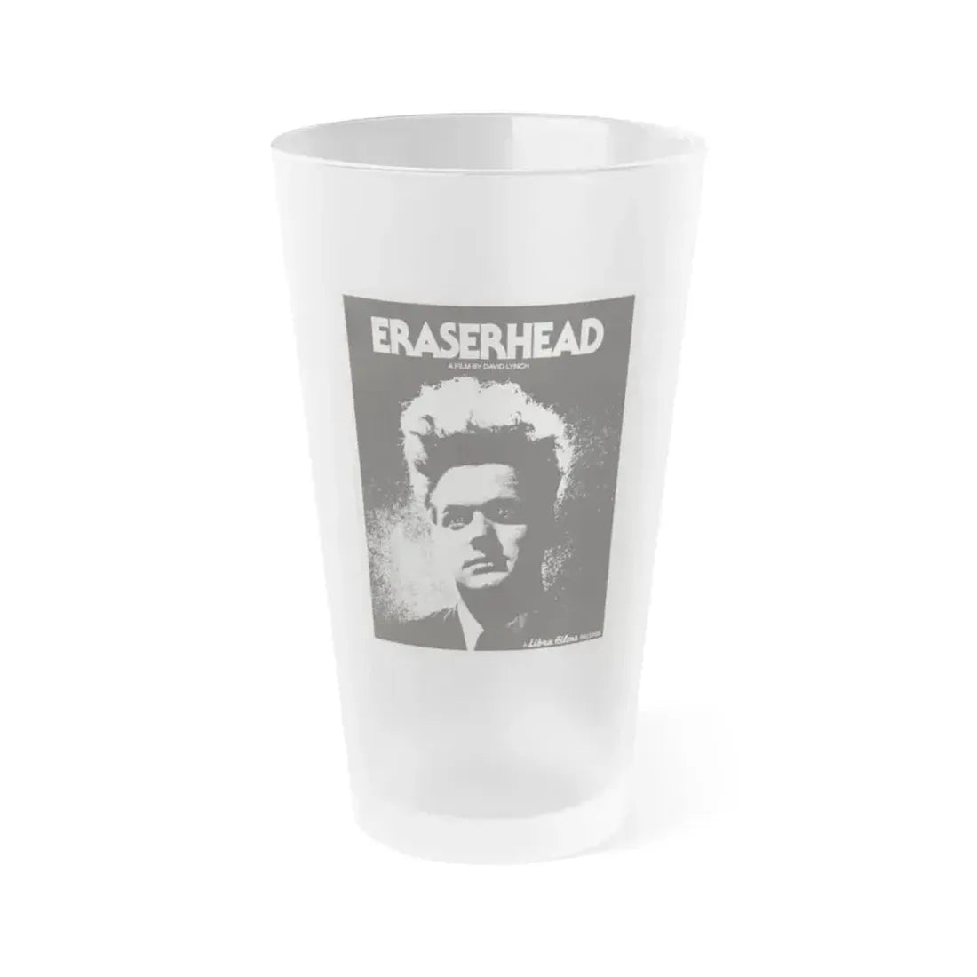 ERASERHEAD 1977 Movie Poster - Frosted Pint Glass 16oz 16oz Frosted - Go Mug Yourself