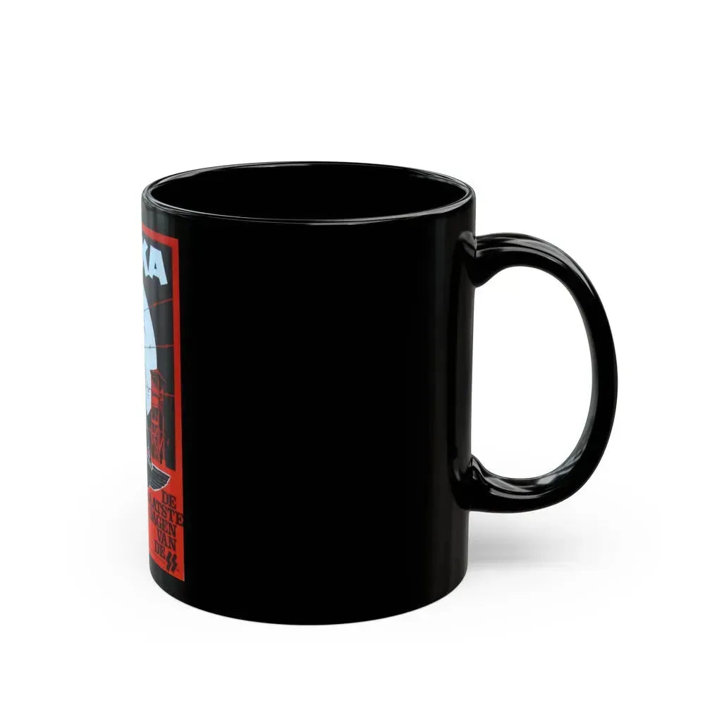 ERIKA (ACHTUNG DESERT TIGERS) 1977 Movie Poster - Black Coffee Mug - Go Mug Yourself