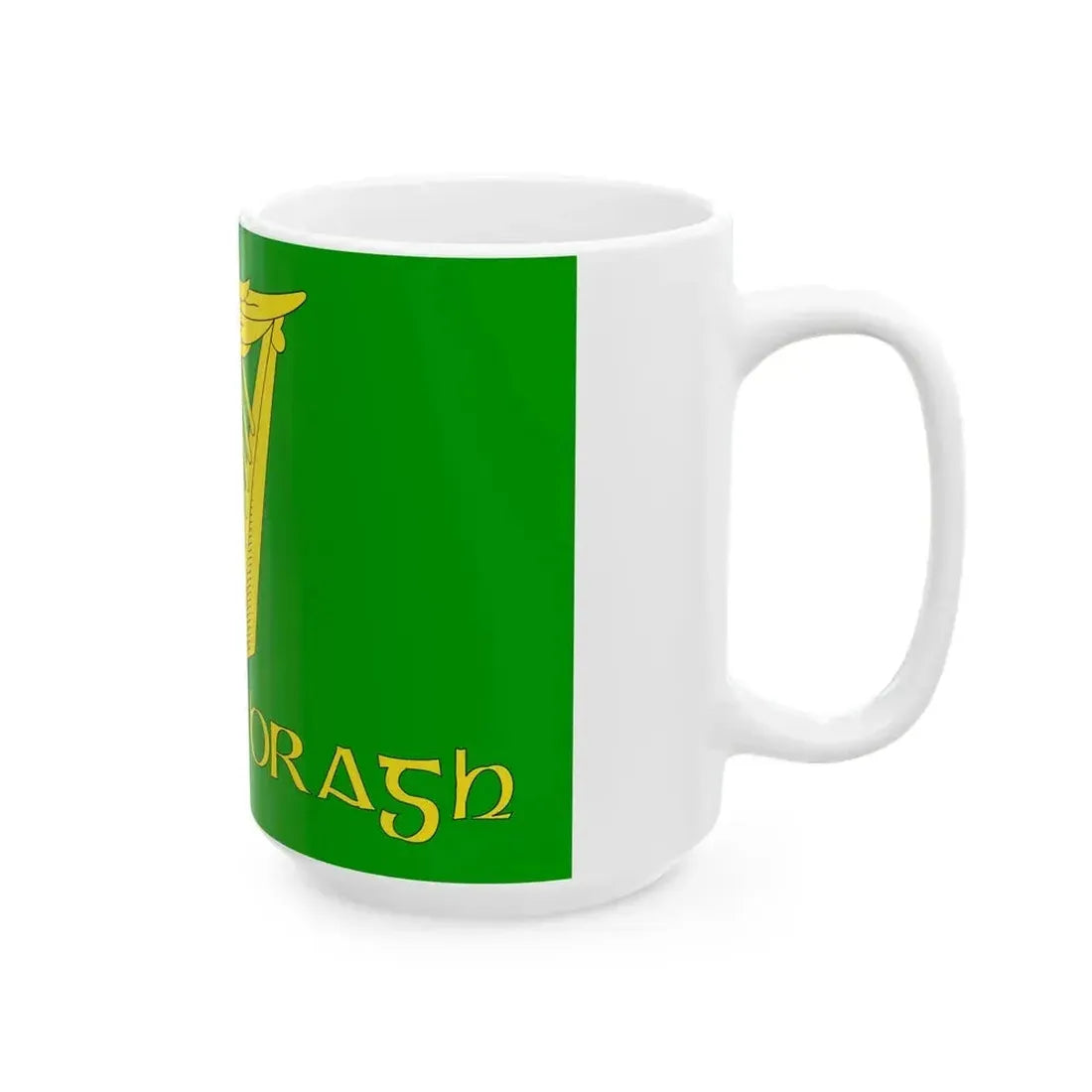 Erin Go Bragh Flag (Ireland) White Coffee Mug - Go Mug Yourself