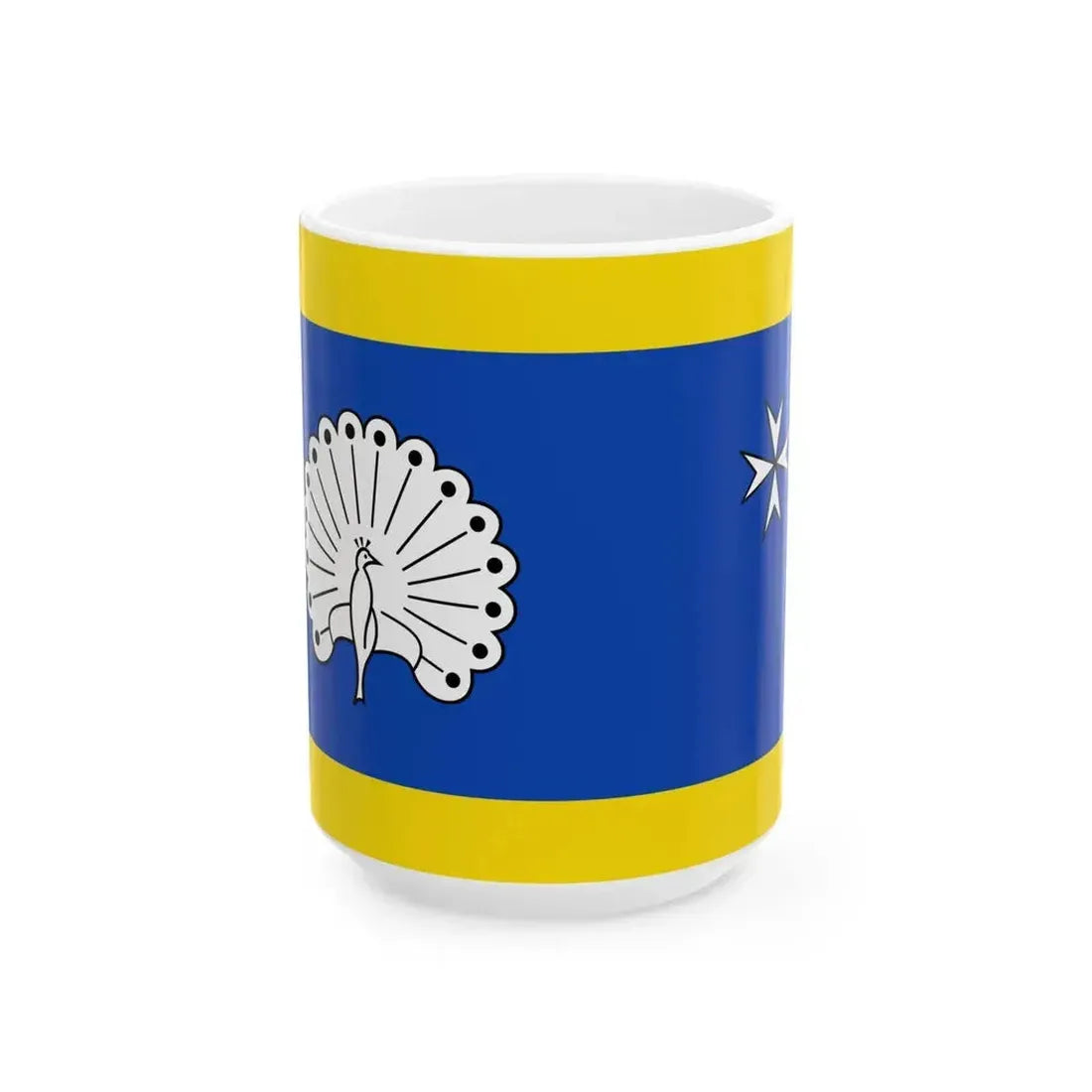 Ermelo vlag (Netherlands) White Coffee Mug 15oz - Go Mug Yourself