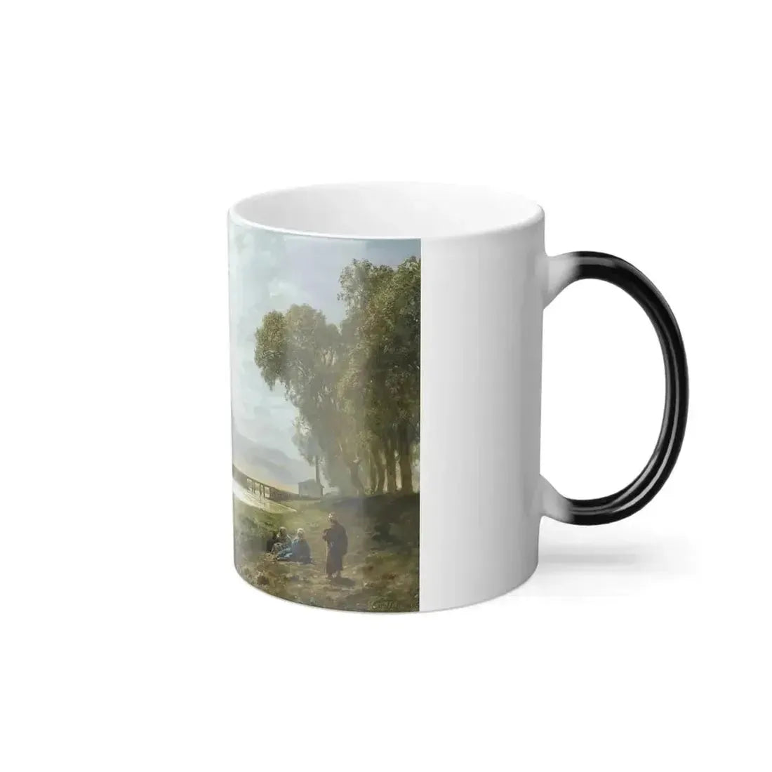 Ernst Carl Eugen Koerner (1846-1927) Pyramids - Color Changing Mug 11oz - Go Mug Yourself