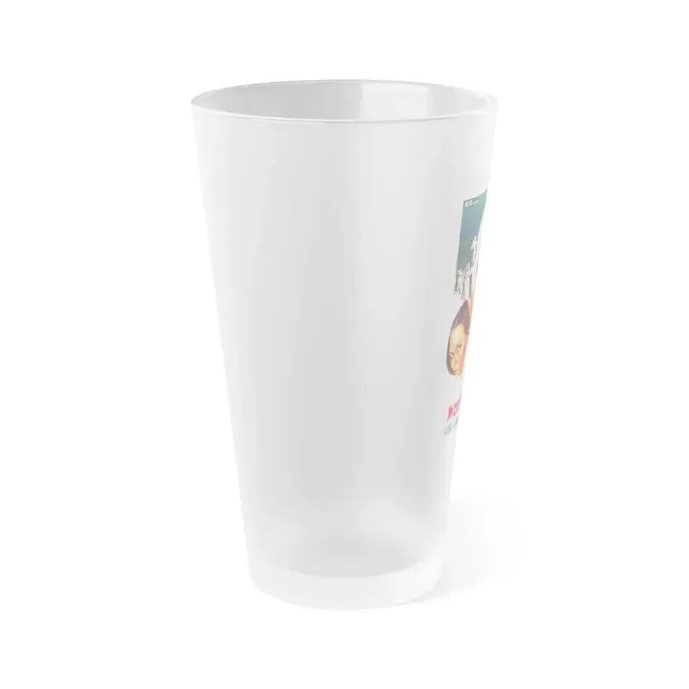 EROTIC NIGHTS OF THE LIVING DEAD (FRENCH) 1980 Movie Poster - Frosted Pint Glass 16oz - Go Mug Yourself