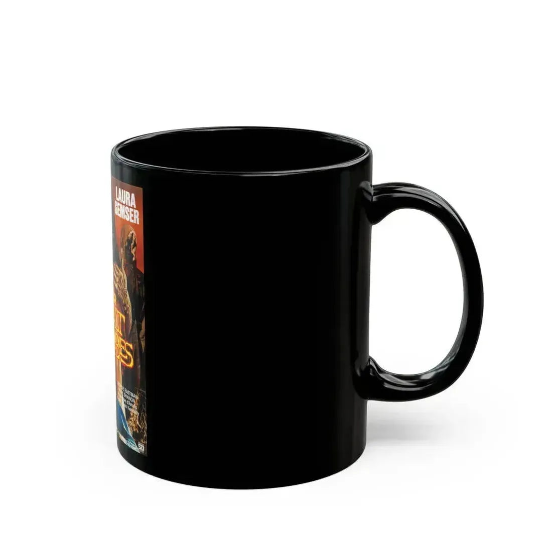 EROTIC NIGHTS OF THE LIVING DEAD (GERMAN) 1980 Movie Poster - Black Coffee Mug - Go Mug Yourself