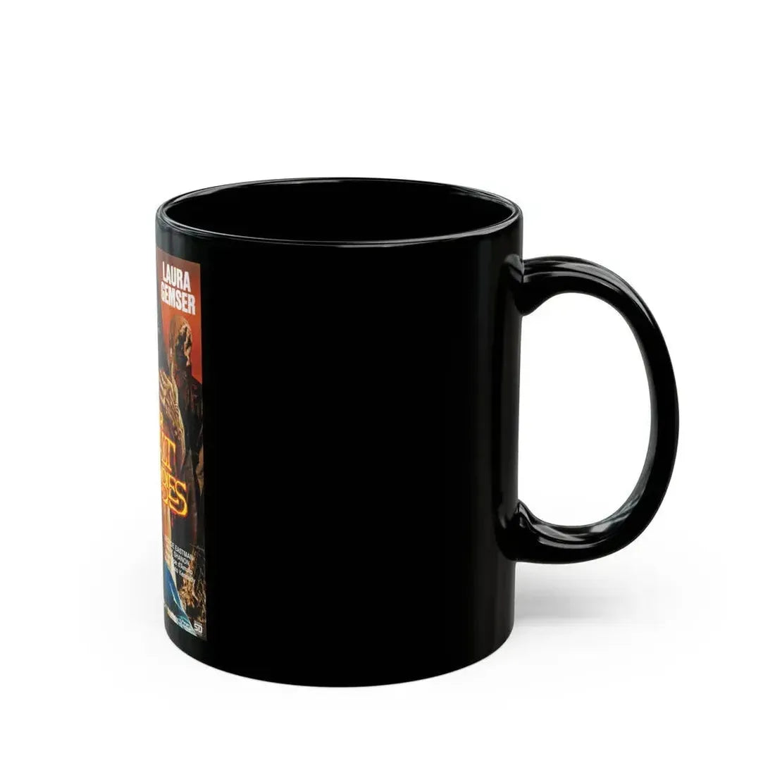 EROTIC NIGHTS OF THE LIVING DEAD (GERMAN) 1980 Movie Poster - Black Coffee Mug - Go Mug Yourself