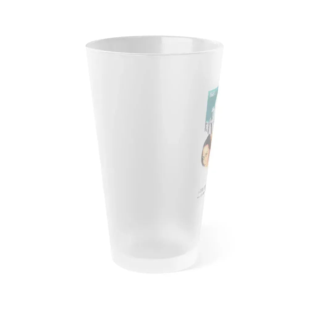 EROTIC NIGHTS OF THE LIVING DEAD (ITALIAN) 1980 Movie Poster - Frosted Pint Glass 16oz - Go Mug Yourself