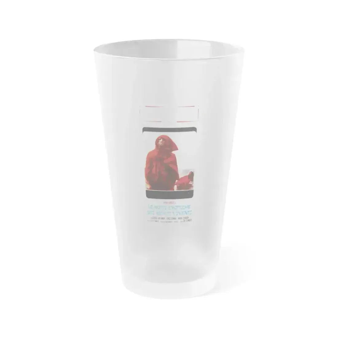 EROTIC NIGHTS OF THE LIVING DEAD (ITALIAN) 2 1980 Movie Poster - Frosted Pint Glass 16oz 16oz Frosted - Go Mug Yourself