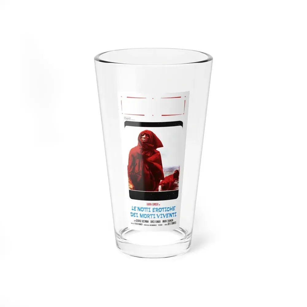 EROTIC NIGHTS OF THE LIVING DEAD (ITALIAN) 2 1980 Movie Poster - Pint Glass 16oz 16oz - Go Mug Yourself