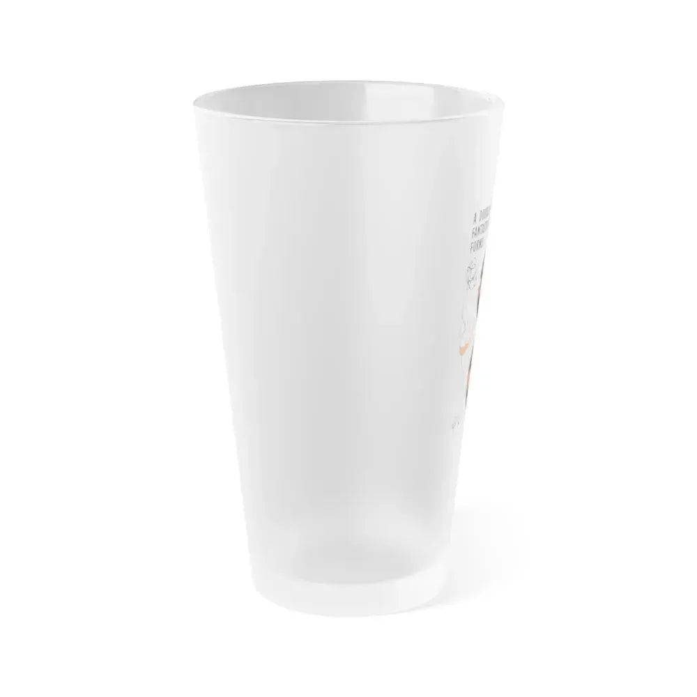 EROTICA + BARE WITH ME 1961 Movie Poster - Frosted Pint Glass 16oz - Go Mug Yourself