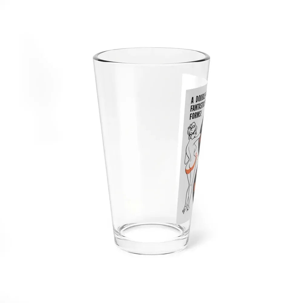 EROTICA + BARE WITH ME 1961 Movie Poster - Pint Glass 16oz - Go Mug Yourself
