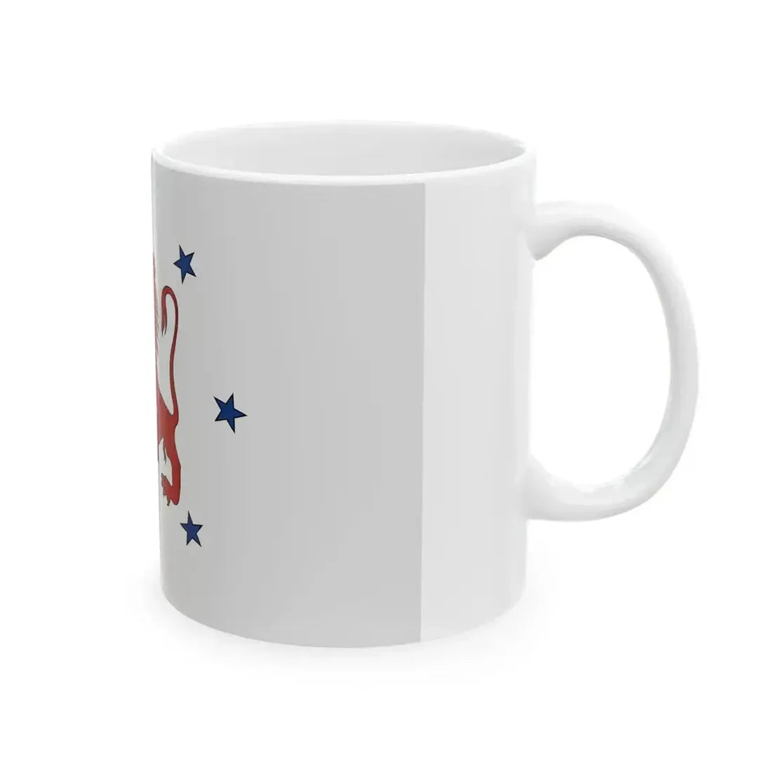 Erpe-Mere vlag (Belgium) White Coffee Mug - Go Mug Yourself