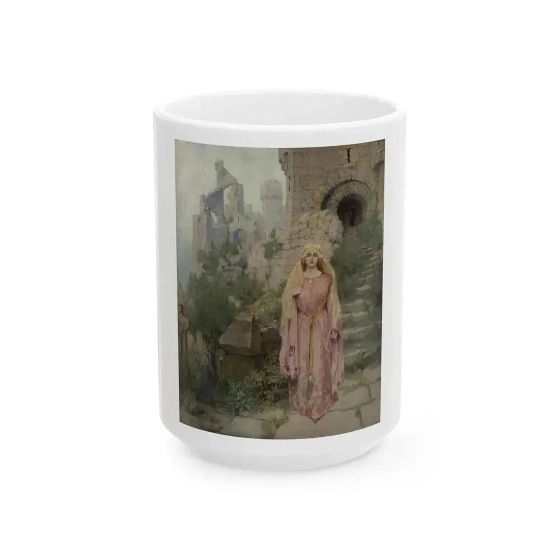 Errid, Ladies' Home Journal, June 1921 - White Coffee Mug 15oz - Go Mug Yourself