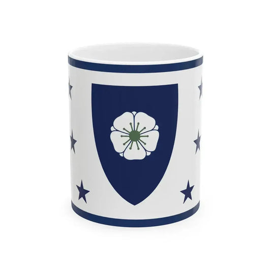 Erroneous flag of Massachusetts 2022 (United States) White Coffee Mug 11oz - Go Mug Yourself