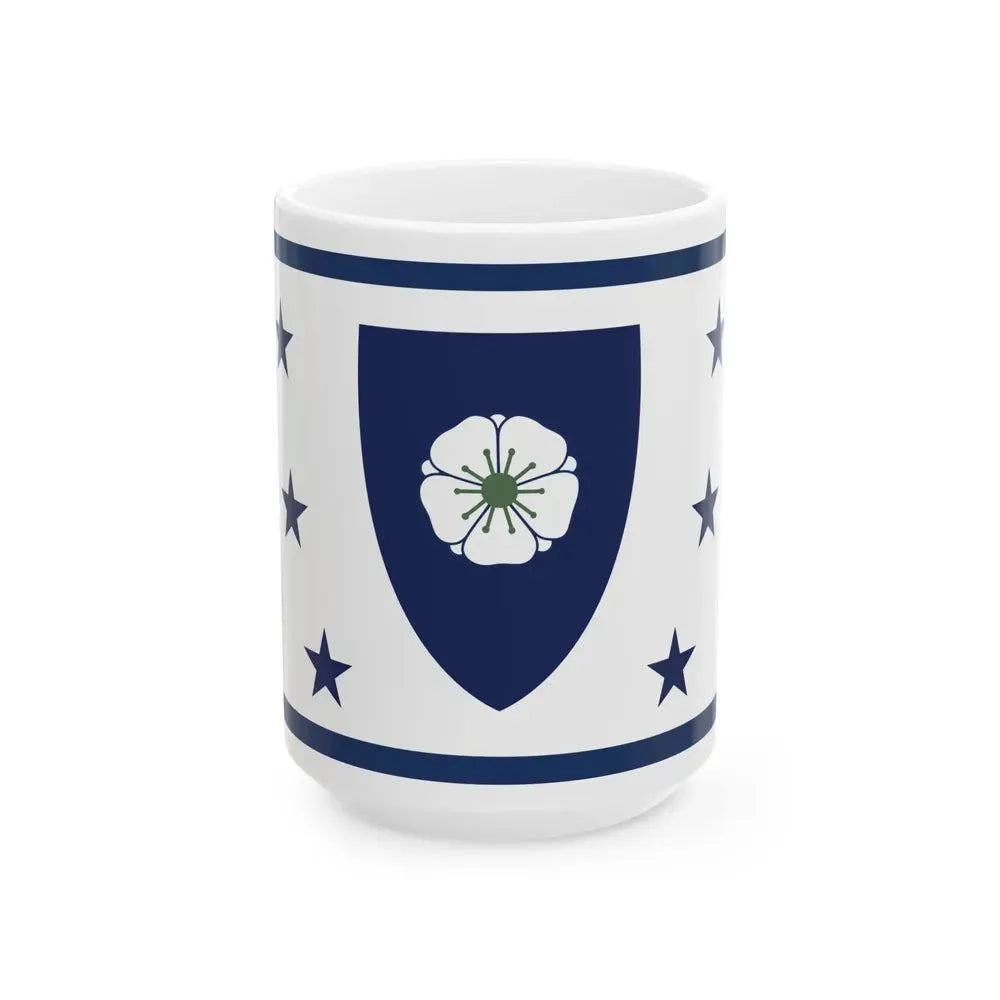 Erroneous flag of Massachusetts 2022 (United States) White Coffee Mug 15oz - Go Mug Yourself