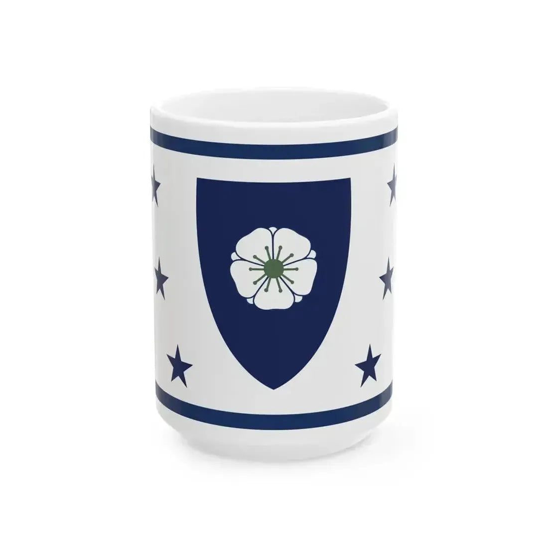 Erroneous flag of Massachusetts 2022 (United States) White Coffee Mug 15oz - Go Mug Yourself