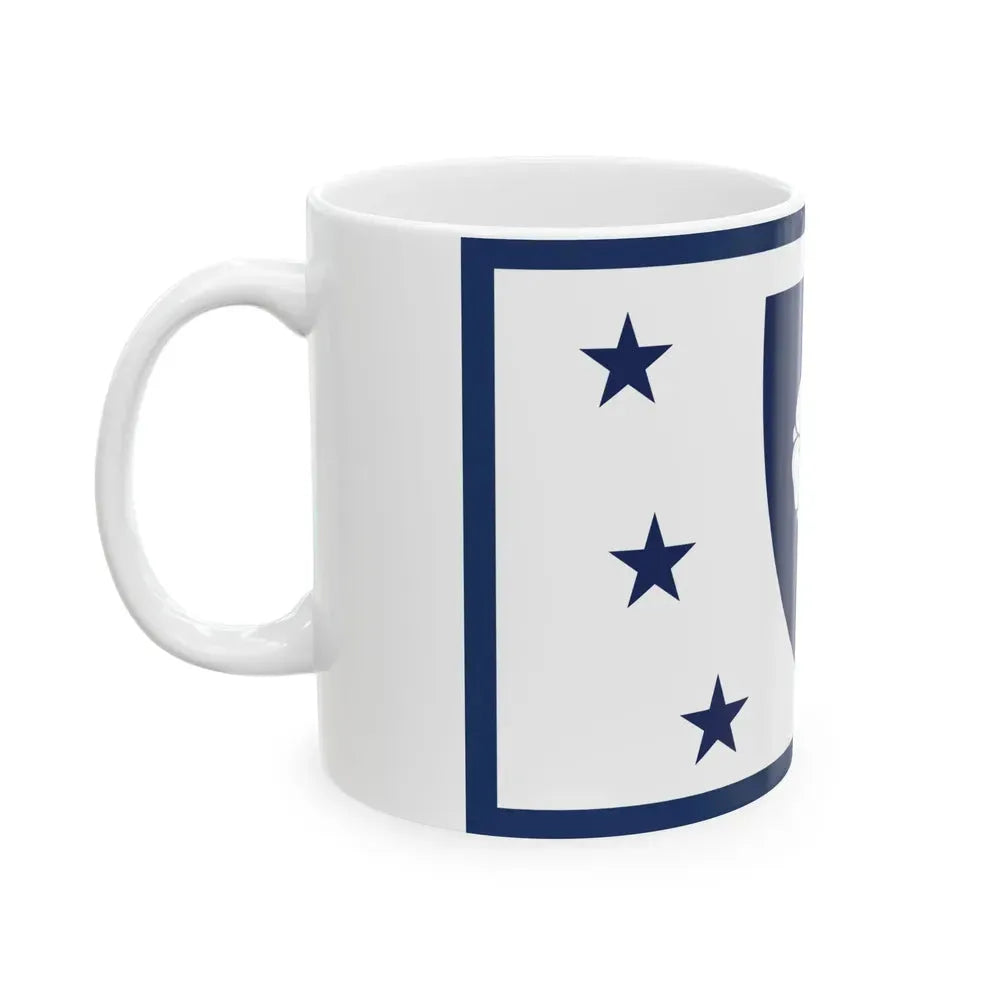 Erroneous flag of Massachusetts 2022 (United States) White Coffee Mug - Go Mug Yourself