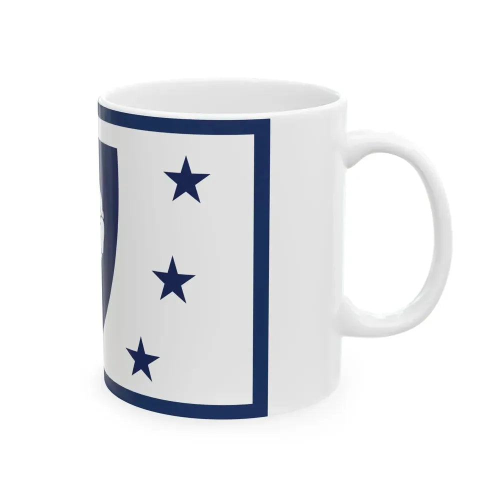 Erroneous flag of Massachusetts 2022 (United States) White Coffee Mug - Go Mug Yourself