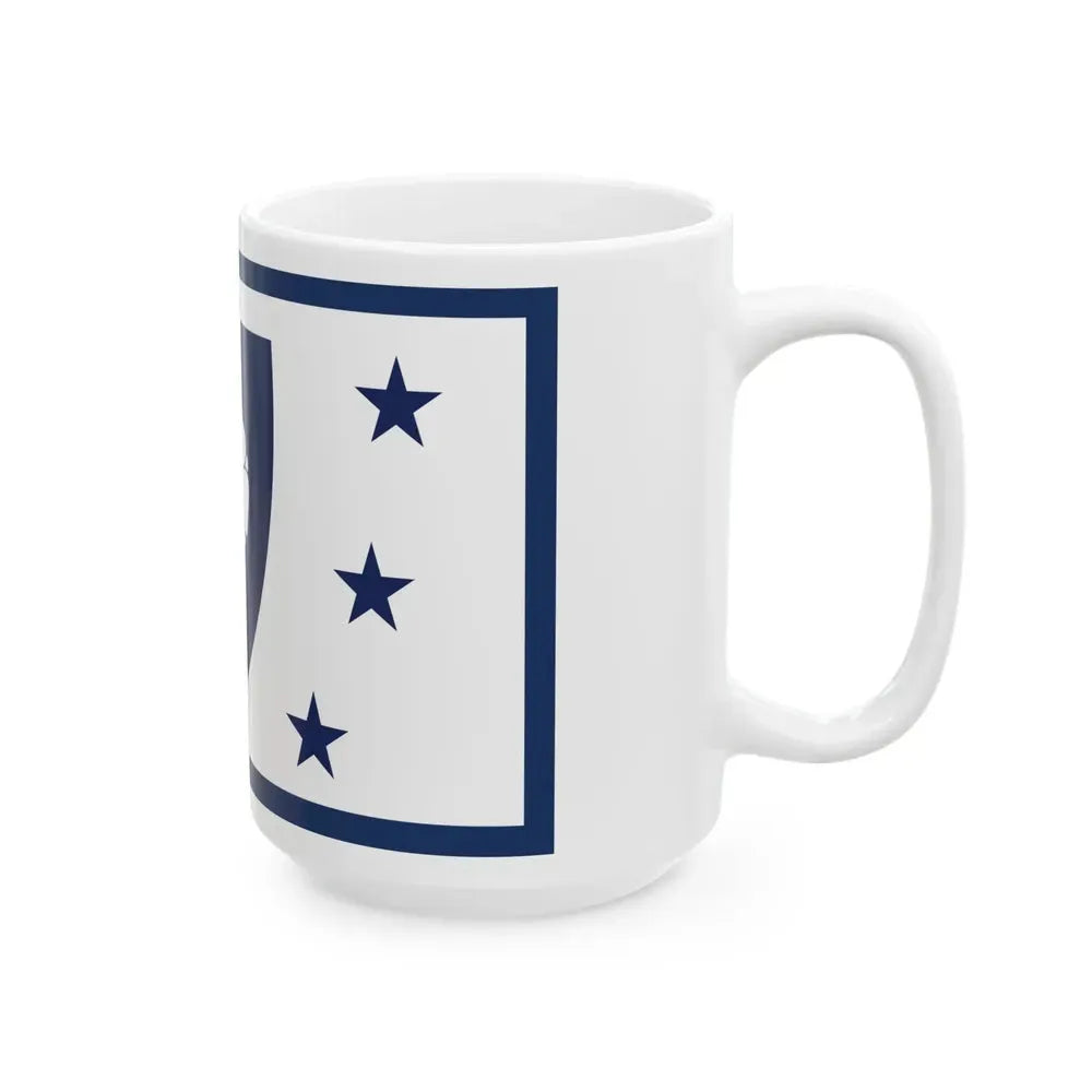 Erroneous flag of Massachusetts 2022 (United States) White Coffee Mug - Go Mug Yourself