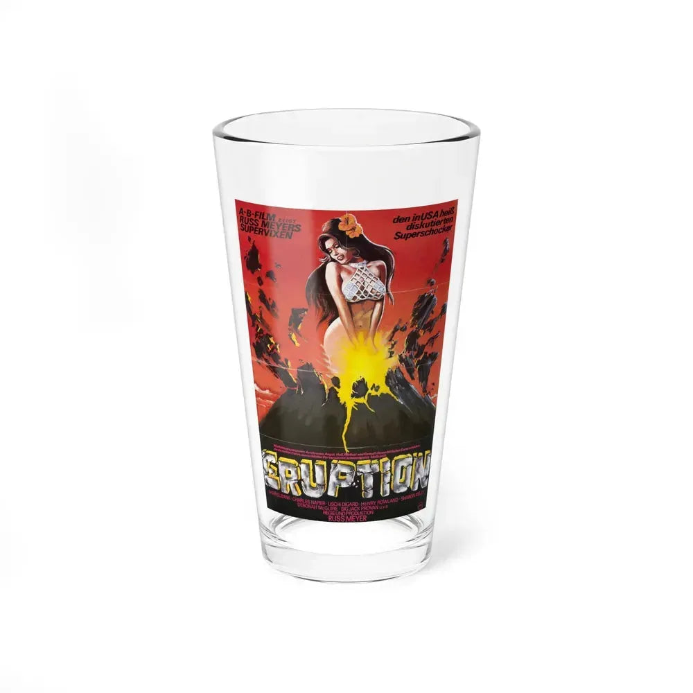 ERUPTION (SUPERVIXENS) 1975 Movie Poster - Pint Glass 16oz 16oz - Go Mug Yourself
