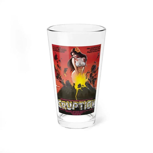 ERUPTION (SUPERVIXENS) 1975 Movie Poster - Pint Glass 16oz 16oz - Go Mug Yourself