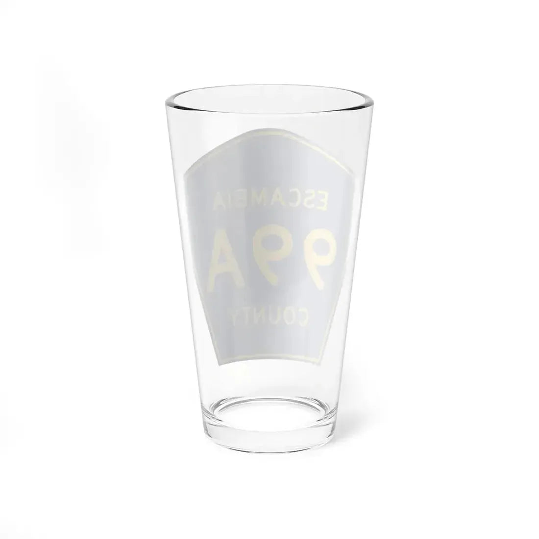 Escambia County 99A (Florida) (Road Sign) Pint Glss 16oz - Go Mug Yourself