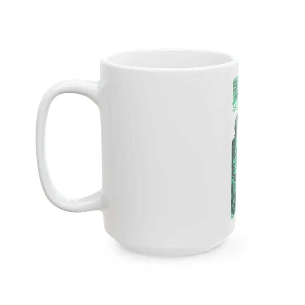 Escape, Bluebook magazine, March 1953 - White Coffee Mug - Go Mug Yourself