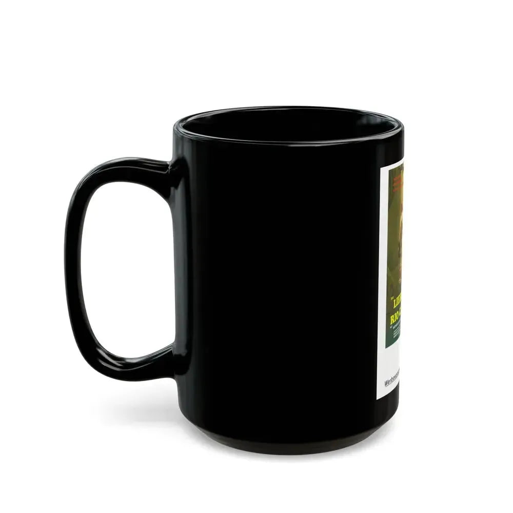 ESCAPE FROM HELL (GERMAN) 1980 Movie Poster - Black Coffee Mug - Go Mug Yourself