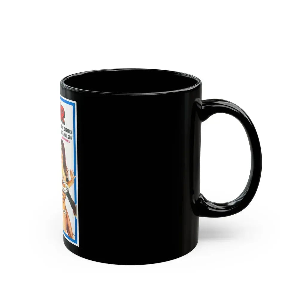 ESCAPE FROM HELL (TURKISH) 1980 Movie Poster - Black Coffee Mug - Go Mug Yourself