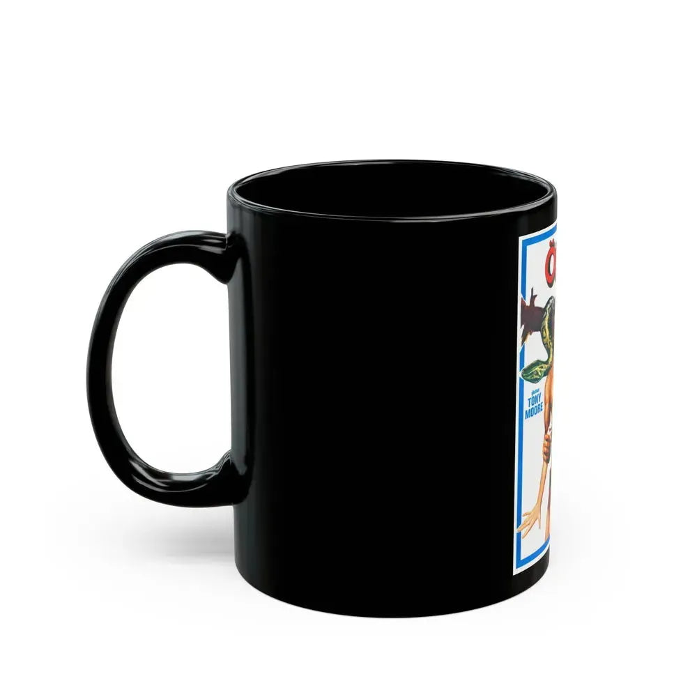 ESCAPE FROM HELL (TURKISH) 1980 Movie Poster - Black Coffee Mug - Go Mug Yourself